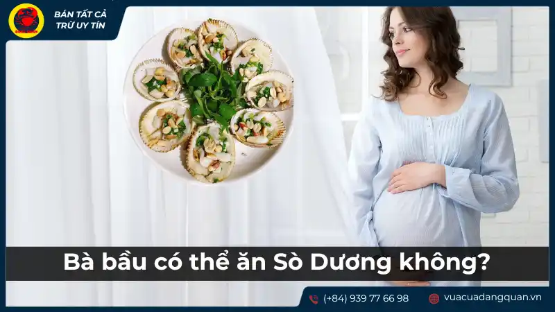 Bà bầu và món ăn từ sò dương