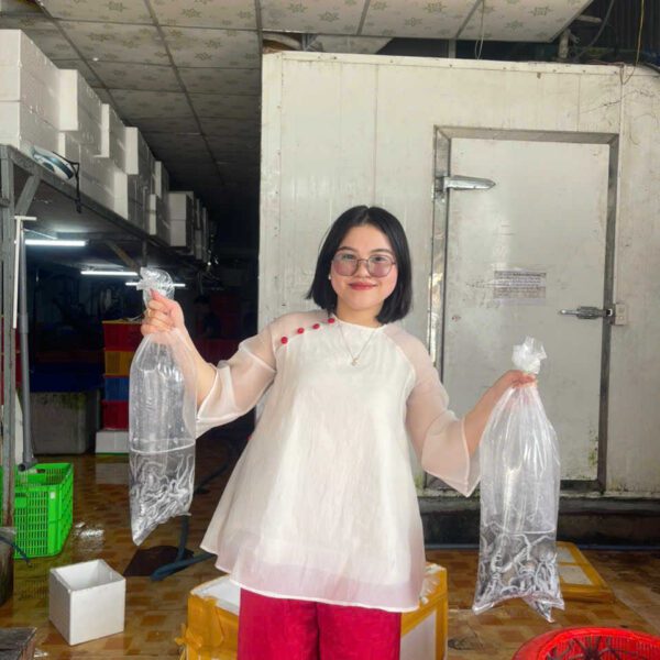 bạch tuộc hải sản Đăng Quân tươi ngon Cần Thơ