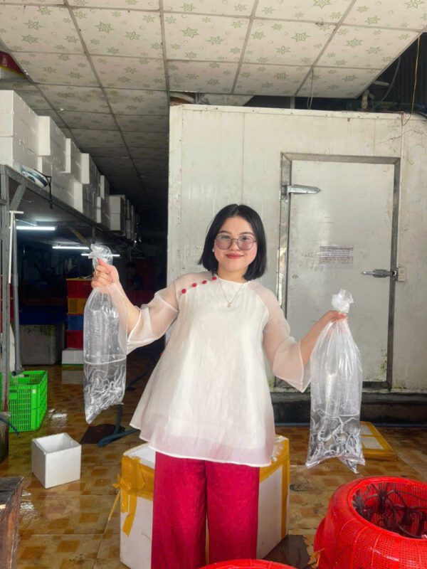 bạch tuộc hải sản Đăng Quân tươi ngon Cần Thơ