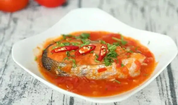 Cá bóp chiên sốt cà