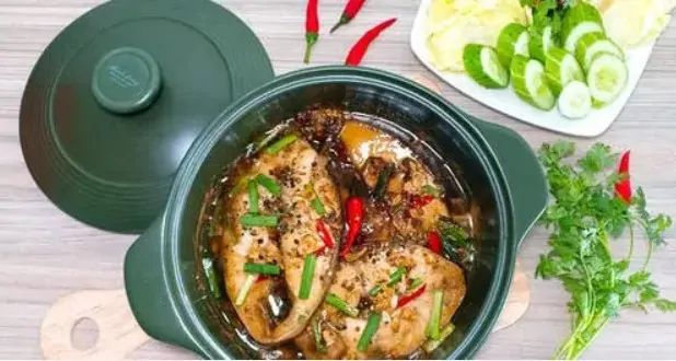 Cá bóp kho tiêu