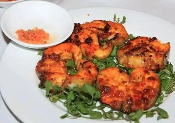 Cá bóp nướng muối ớt