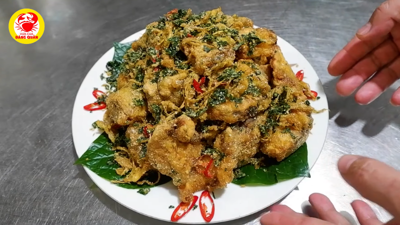 Cá tầm rang muối HongKong