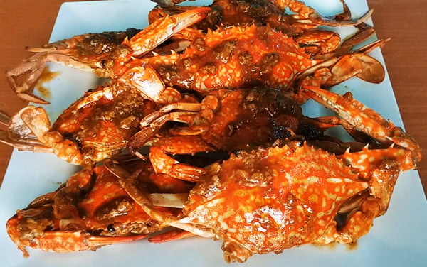 Ghẹ Chấm rang me bùng vị Ghẹ Chấm rang me bùng vị