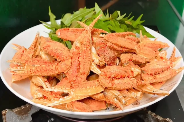 Càng ghẹ rang muối