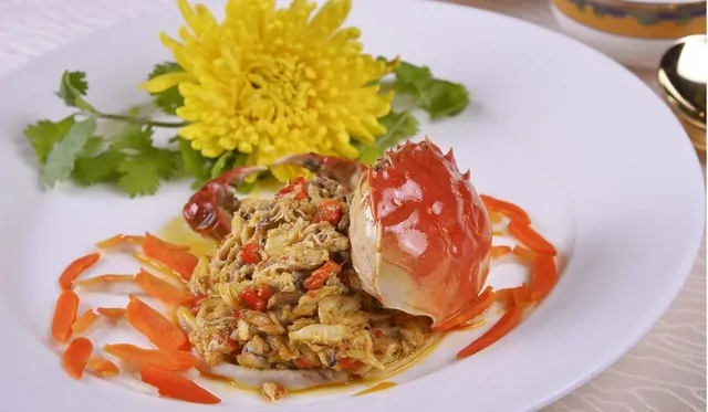 Cua lông nướng