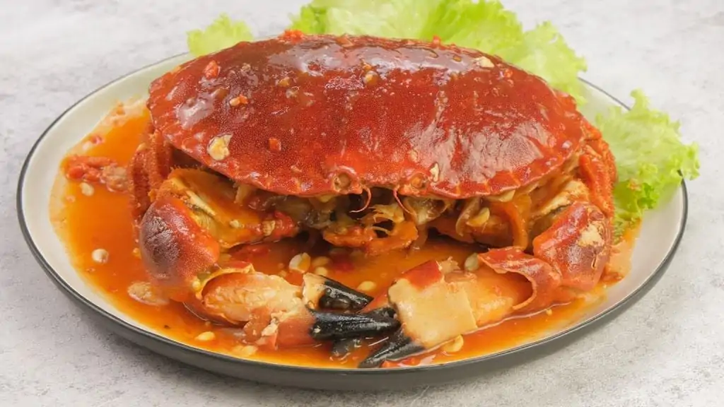 Cua nâu xốt bơ tỏi