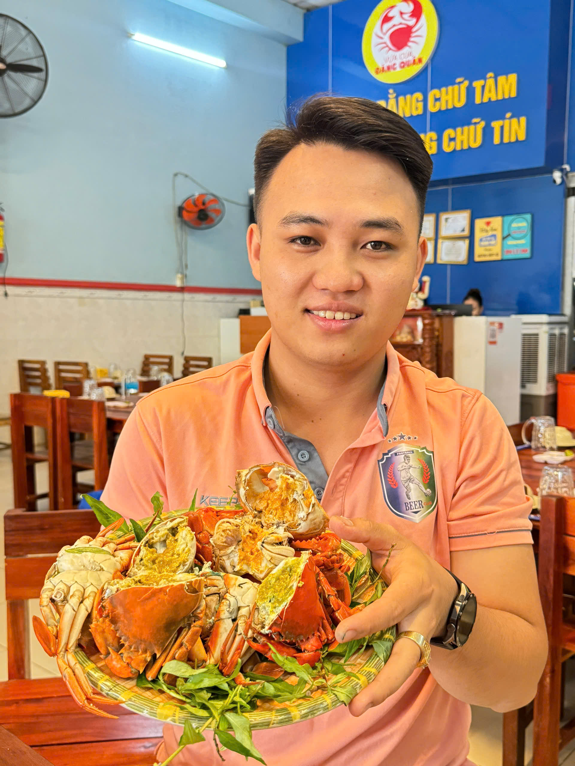 Cua Zon hấp bia Cua Zon hấp bia