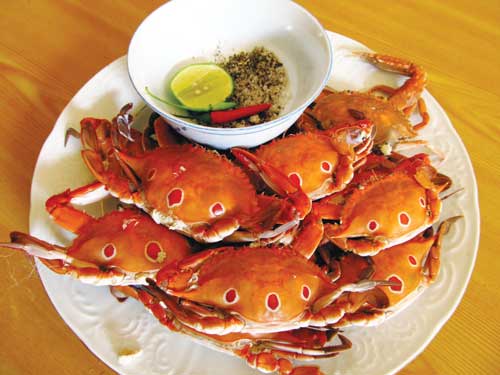 Ghẹ Chấm hấp đơn giản thơm ngon Ghẹ Chấm hấp đơn giản thơm ngon