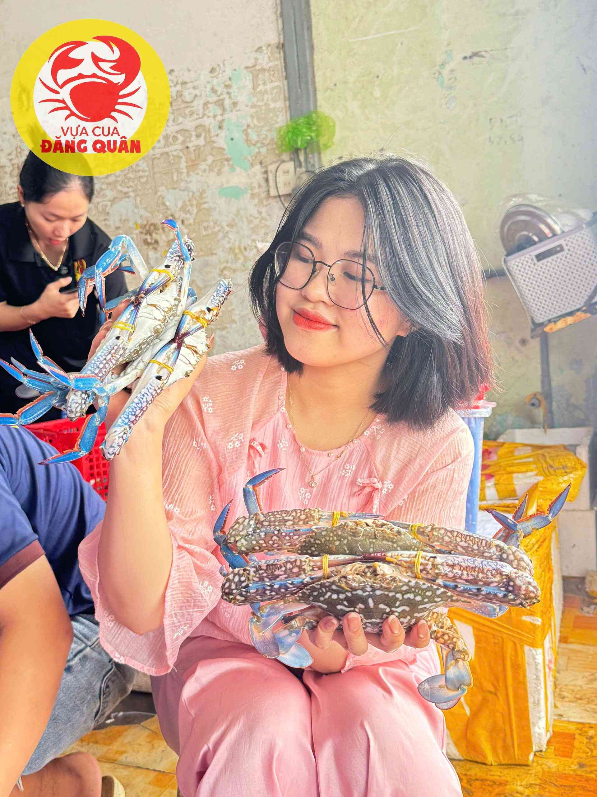 Ghẹ xanh sống size to