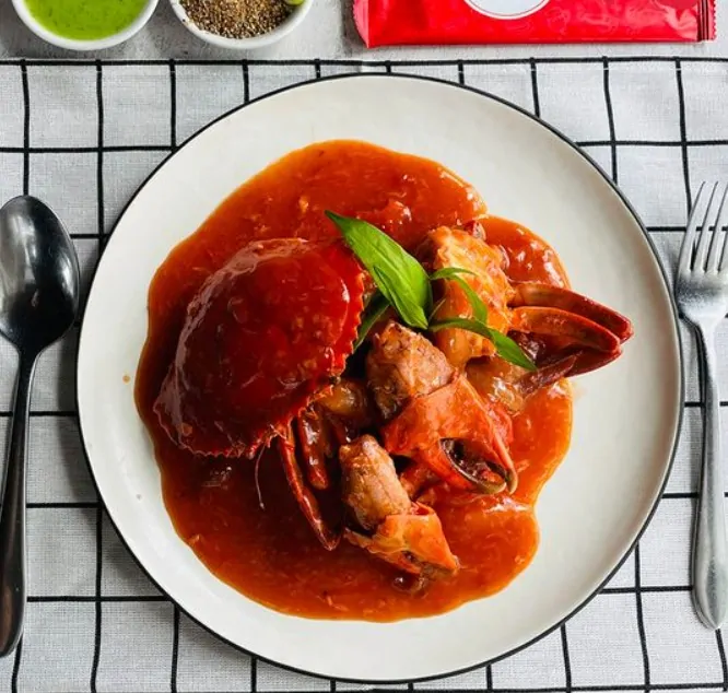 Mình cua sốt me