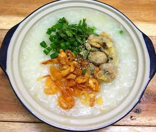 Ngao 2 còi nấu cháo