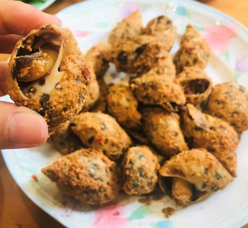 Ốc hương rang muối