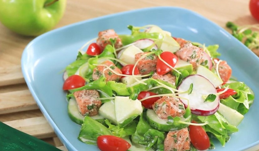 Salad cá hồi