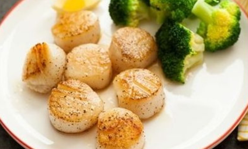 Sò điệp trứng cấp đông áp chảo Sò điệp trứng cấp đông áp chảo