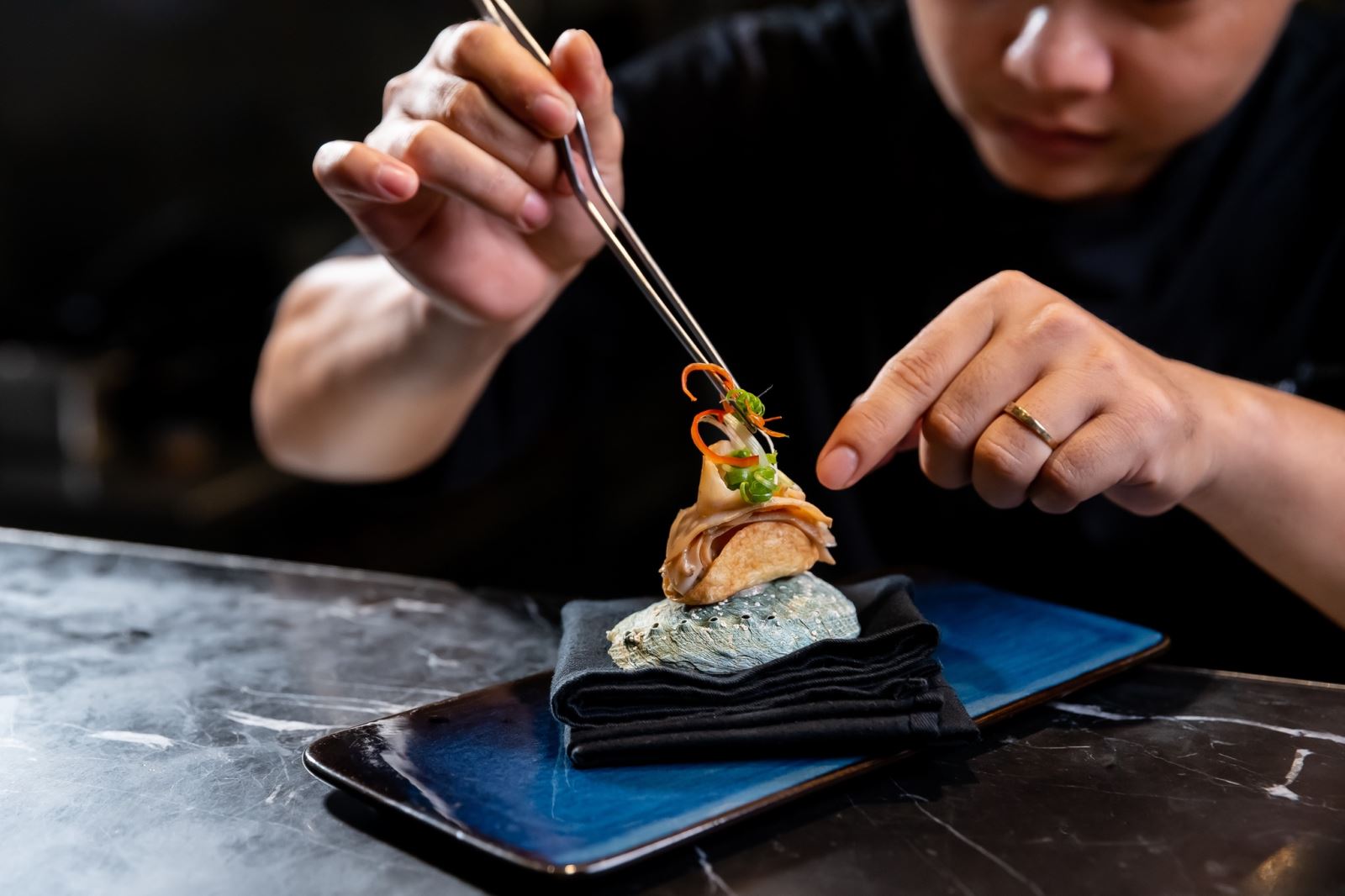 Tacos bào ngư Úc Ngọc Bích