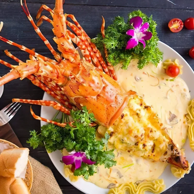 Tôm hùm bông sốt phô mai
