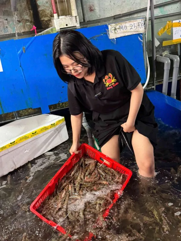Vựa Hải sản Cần Thơ Đăng Quân – nơi bạn tìm thấy tôm sú ngon nhất