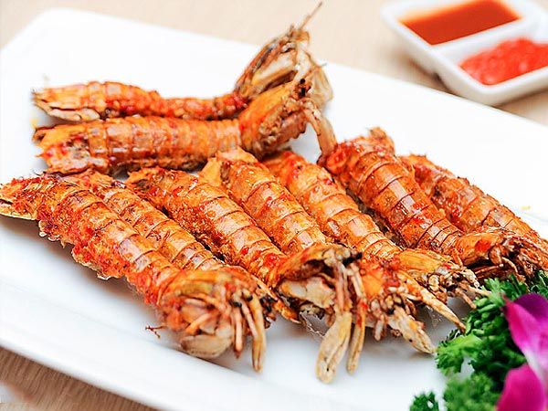 Tôm tích nướng muối ớt