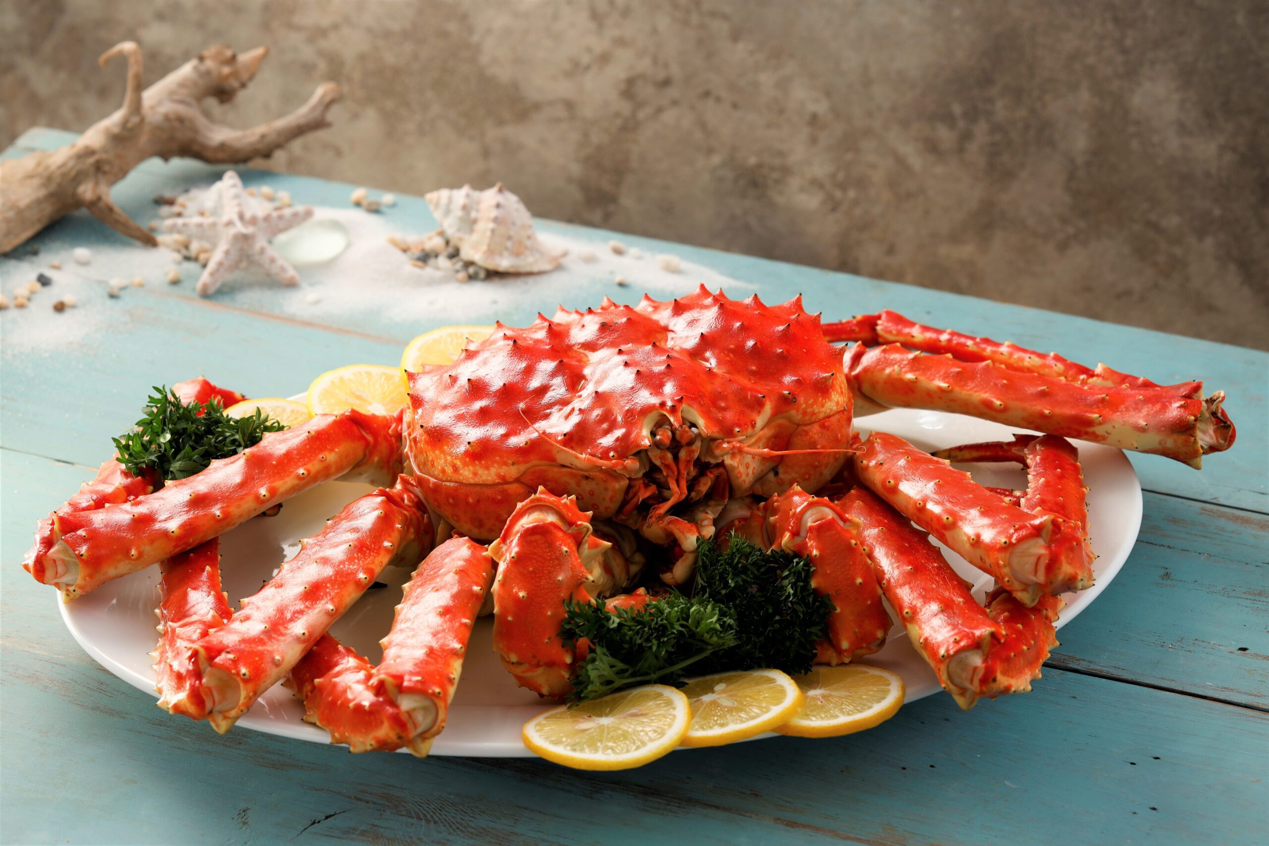 Cua hoàng đế hấp Cua hoàng đế hấp