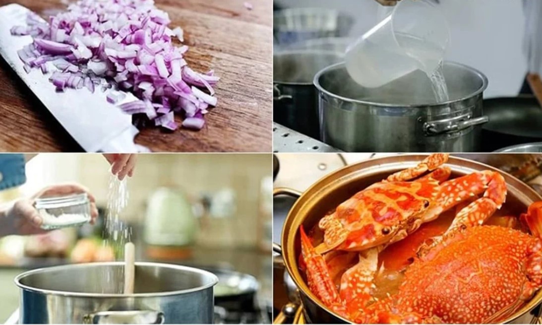 Nguyên liệu làm ghẹ xanh hấp Nguyên liệu làm ghẹ xanh hấp