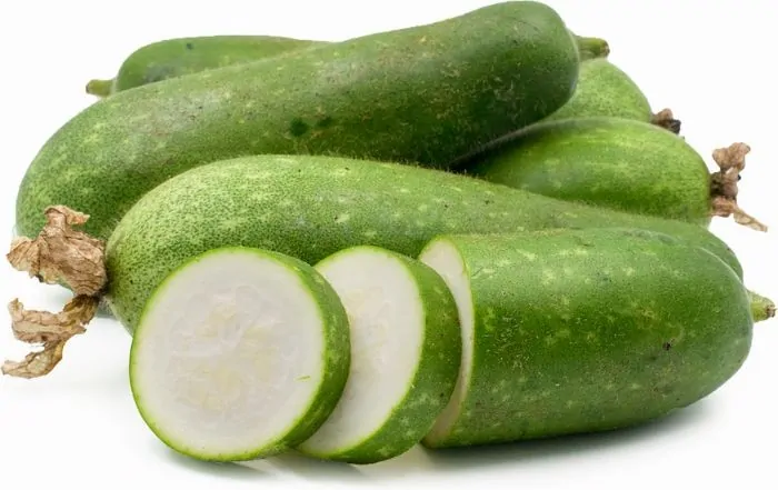 Nguyên liệu tươi mát canh ghẹ nấu bí xanh