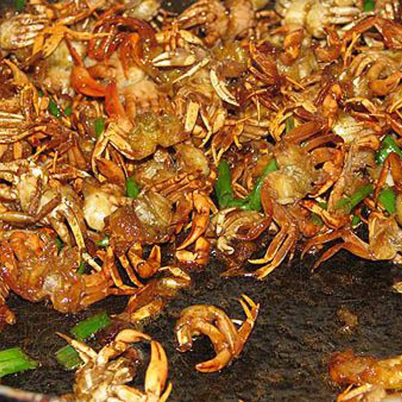 Cua ma cà rồng rang me Cua ma cà rồng rang me