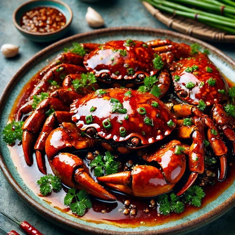 Cua rừng xào me Cua rừng xào me