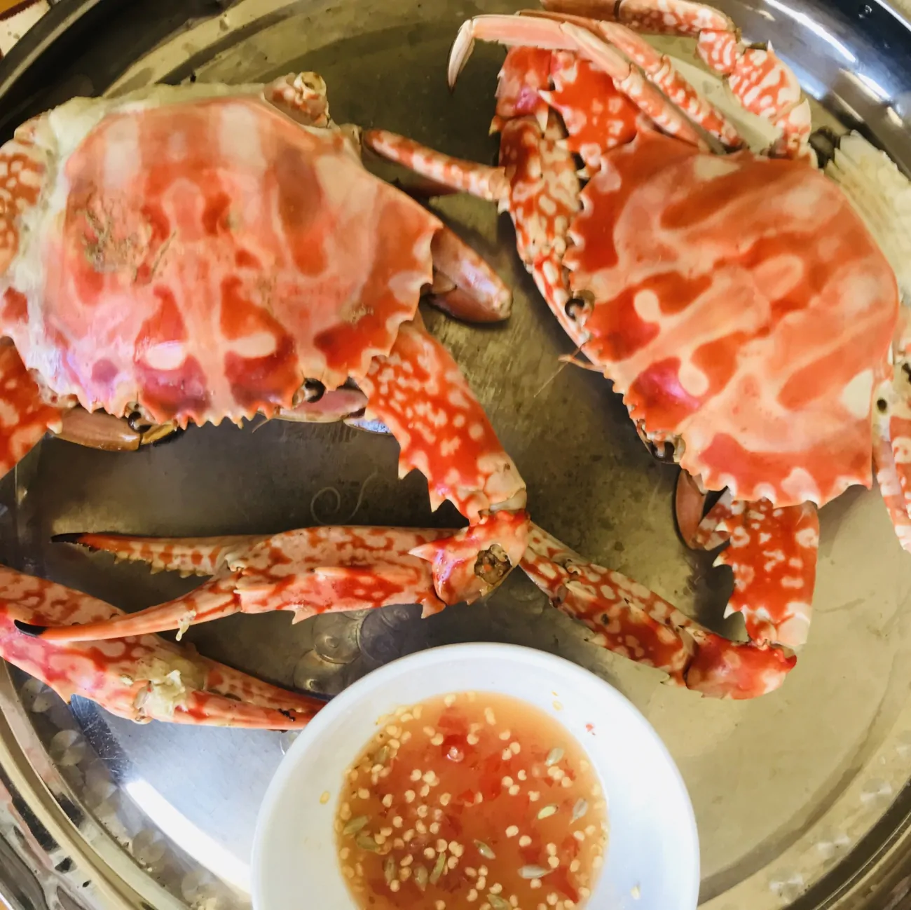 Ghẹ hoa hấp bia