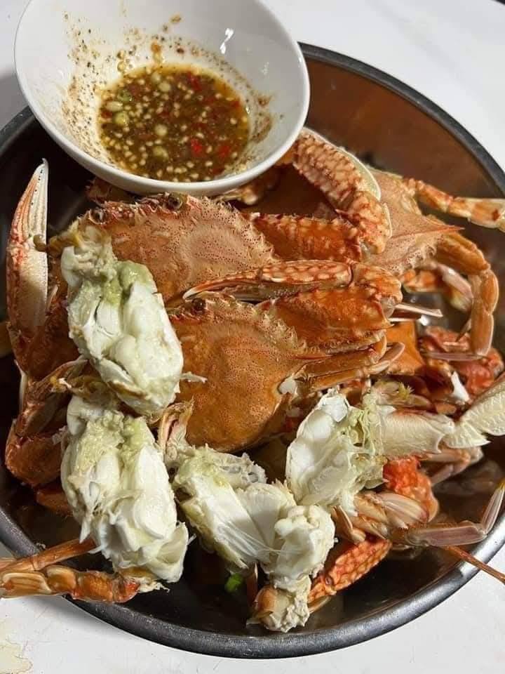 Ghẹ lông hấp