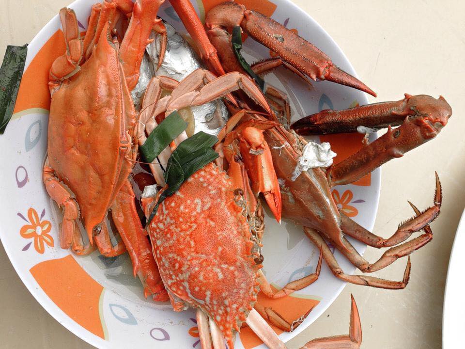 Ghẹ mắt dài luộc tươi ngọt
