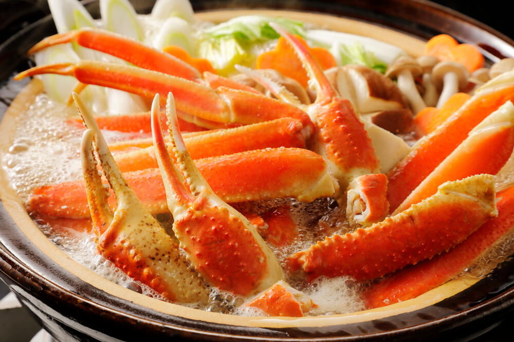 Lẩu hải sản cua nhện