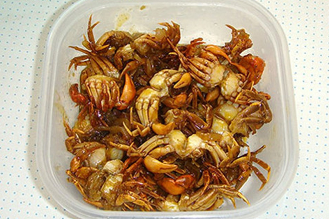 Snack cua ma cà rồng chiên giòn Snack cua ma cà rồng chiên giòn