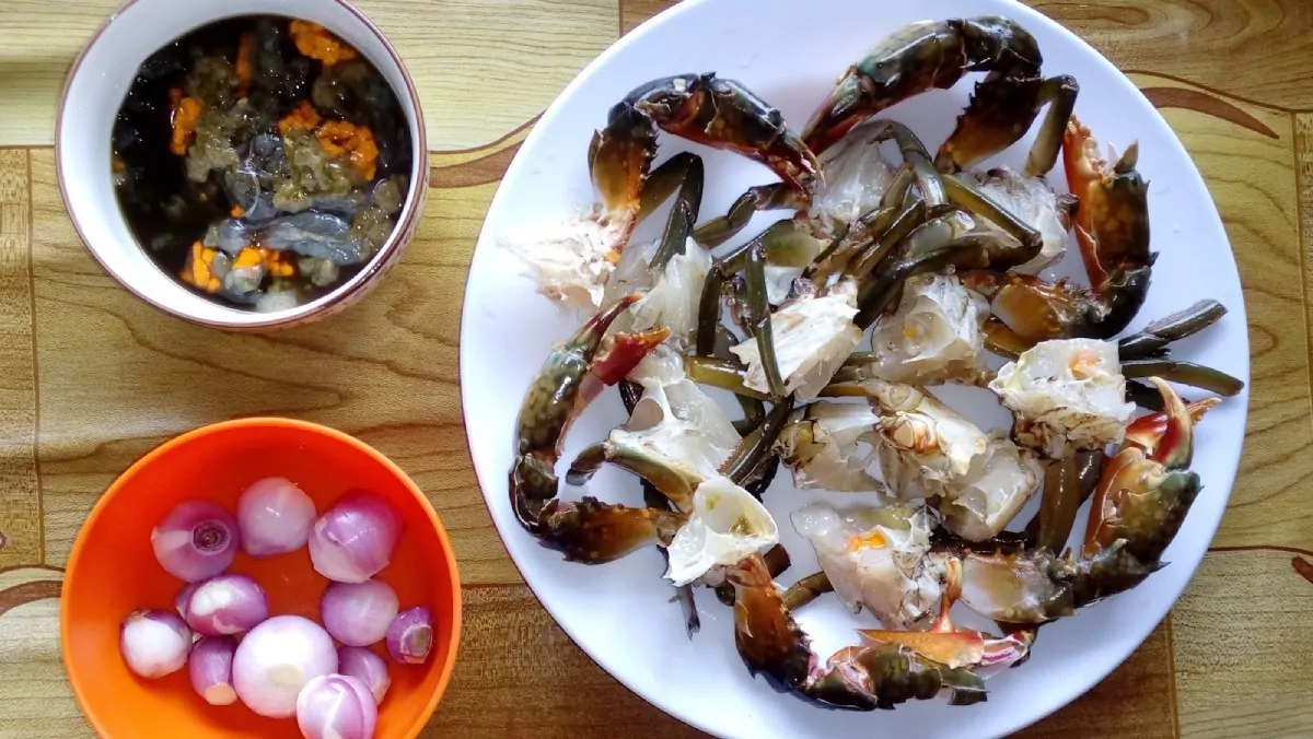 Sơ chế cua đồng