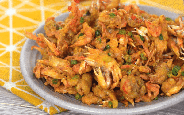 Ghẹ sữa chiên trứng muối