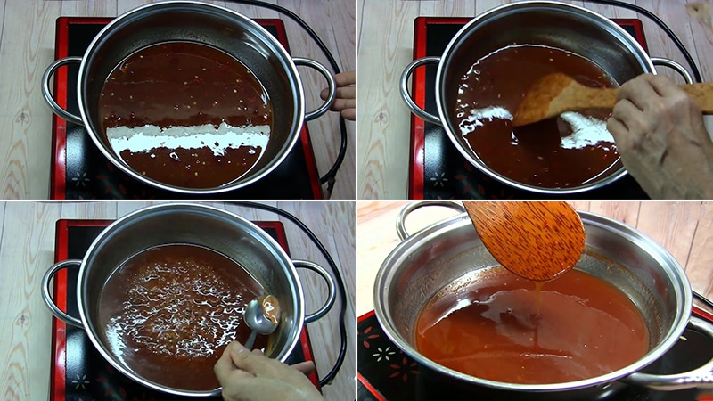 Chuẩn bị sốt me Chuẩn bị sốt me