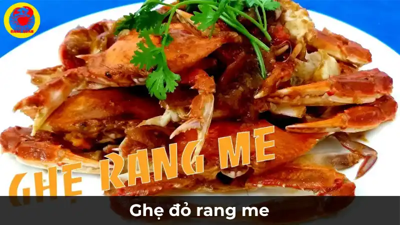 Ghẹ đỏ rang me chua ngọt đậm đà