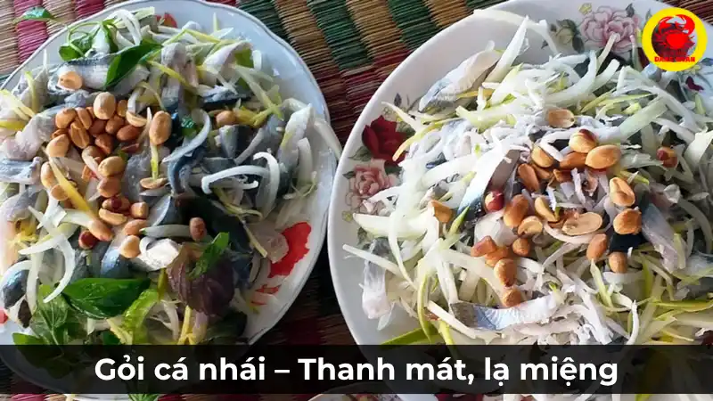 Đĩa khô cá nhái một nắng nướng vàng thơm, một món nhậu đặc sản hấp dẫn từ Vựa Cua Đăng Quân