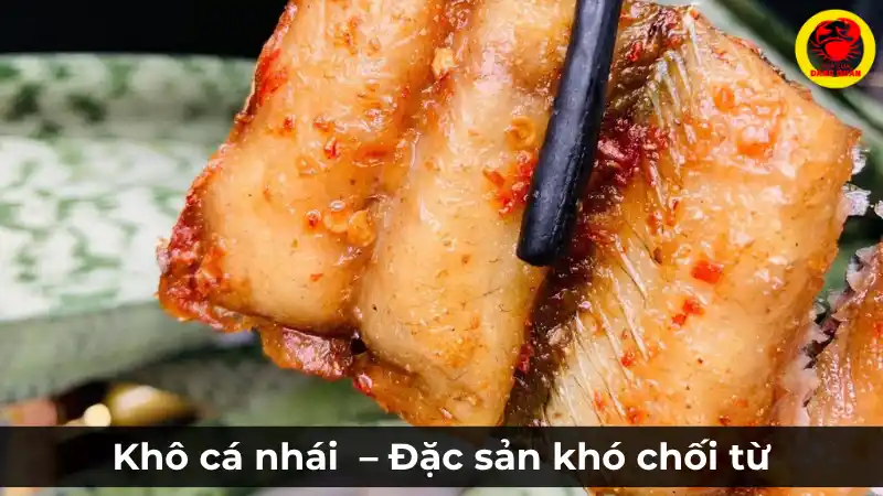 Khô cá nhái một nắng nướng, một trong những món nhậu từ cá nhái ngon và bắt mồi nhất