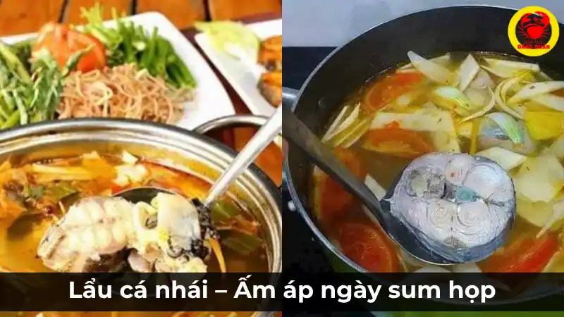 Lẩu cá nhái măng chua cay nóng hổi, ăn kèm rau tươi, món ngon cho ngày sum họp từ Vựa Cua Đăng Quân