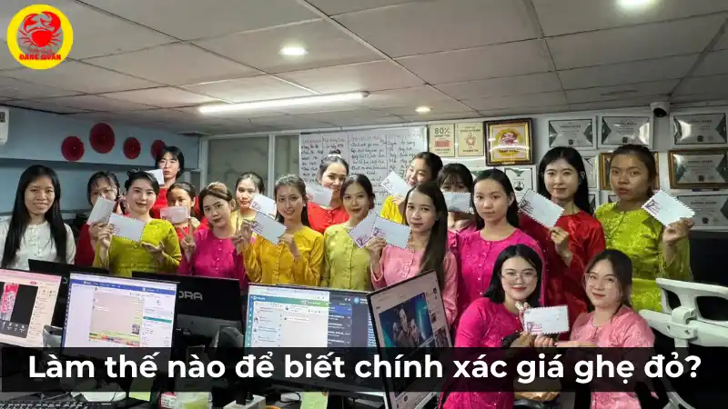 Liên hệ chăm sóc khách hàng để biết giá ghẹ đỏ chính xác
