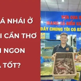 Đội ngũ Vựa Cua Đăng Quân đang tư vấn và báo giá cá nhái cho khách hàng