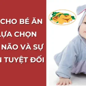 Cá tầm cho bé ăn dặm: Lựa chọn an toàn tuyệt đối cho trí não.
