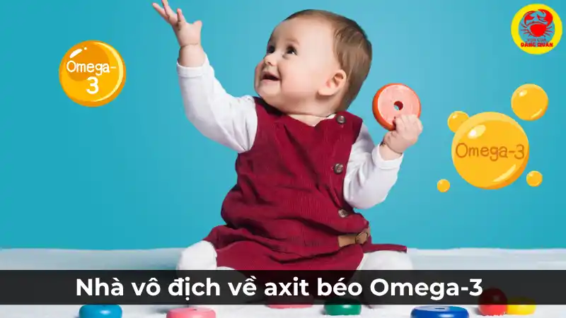 Omega-3 từ cá chép hỗ trợ phát triển não bộ và thị giác của bé