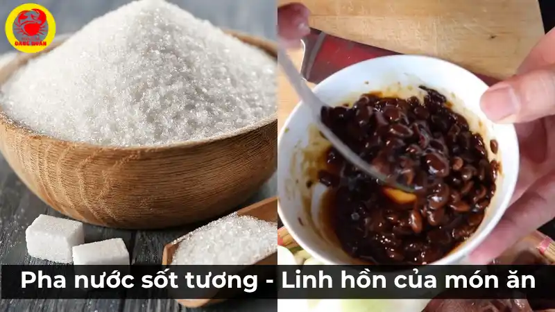 Cách pha nước sốt tương cho món cá chép chưng tương