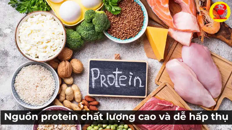 Protein dồi dào từ cá chép: Nguồn protein chất lượng cao và dễ hấp thu.