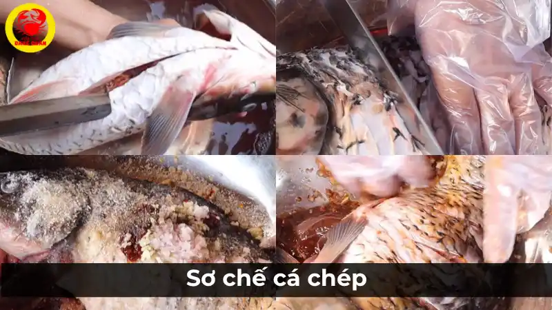 Cách sơ chế cá chép để làm món chưng tương