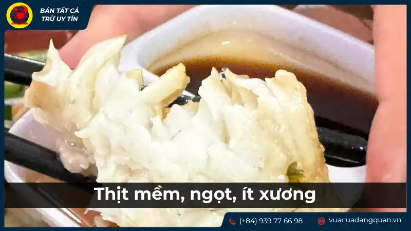  Thịt cá mú đã lọc xương hoặc xé nhỏ, được trình bày mềm, trắng, nhấn mạnh đặc điểm thịt mềm, ngọt, ít xương của cá mú, rất phù hợp cho bé.