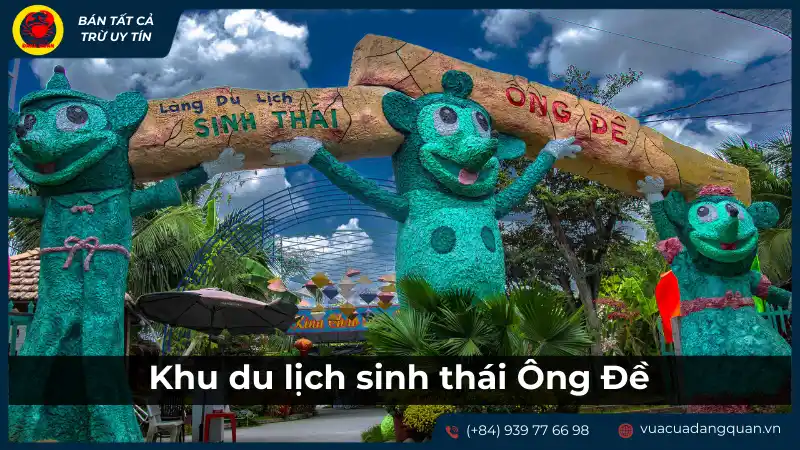 Khu du lịch sinh thái Ông Đề với không gian miệt vườn dân dã, yên bình