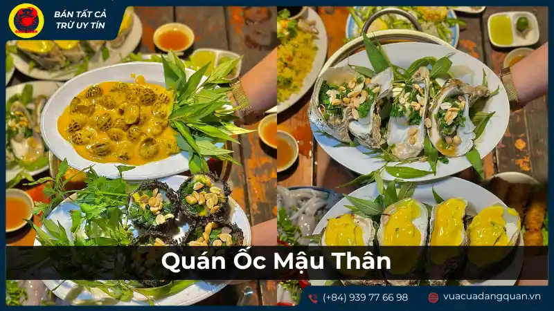 Bữa tiệc hải sản thịnh soạn với các món ốc và lẩu tại Quán Ốc Mậu Thân